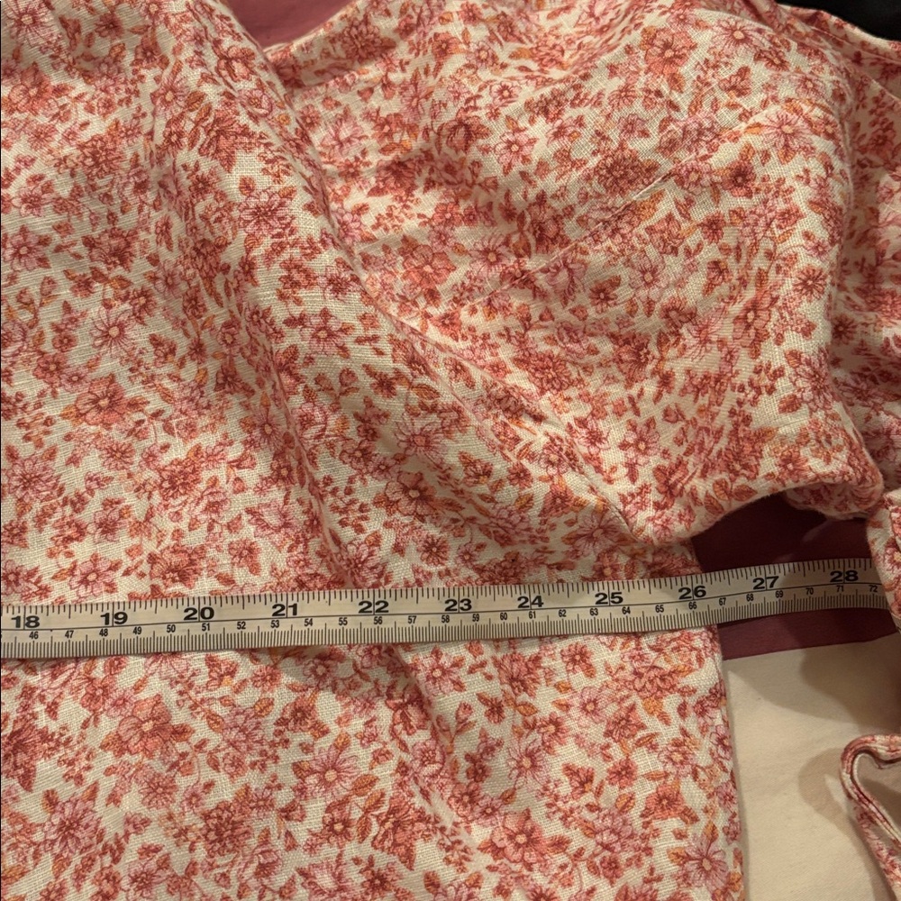 NWOT Zimmermann Pink Floral Tie-Neck Blouse - Picture 10 of 12